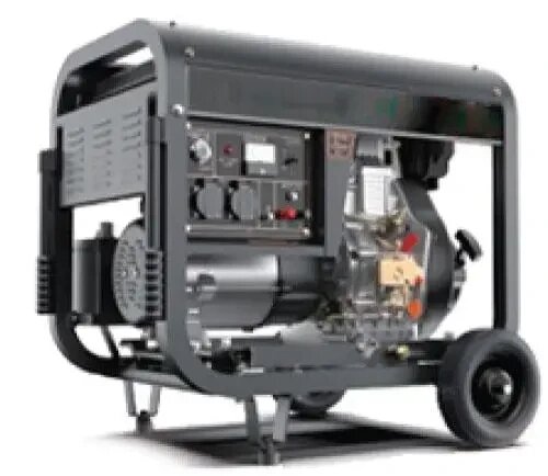 Генератор дизельний портативний EKV-DS-8000ME/D, 7 кВт від компанії ПП Король - фото 1