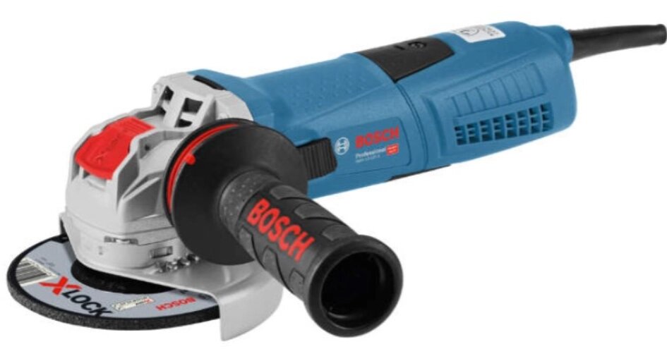 Кутова шліфмашина Bosch GWS 13-125 S X-LOCK, 125 мм, 1300 Вт, 2800-11500 об/хв від компанії ПП Король - фото 1