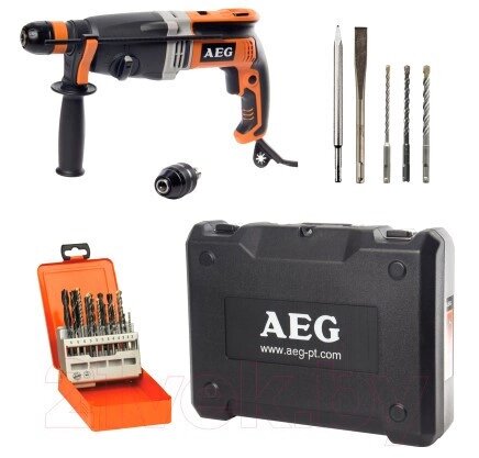 Перфоратор AEG  KH28SuperXEKkit4SET  SDS+ від компанії ПП Король - фото 1