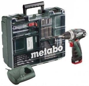 Акумуляторний дриль-шурупокрут Metabo PowerMaxx BS Mobile Workshop 10.8 В