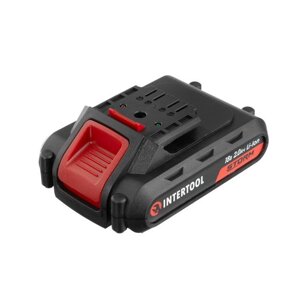 Акумулятор Li-Ion 18 В 2.0 А·год для дриля-шурупокрута WT-0314/WT-0313/WT-0317 INTERTOOL WT-0312