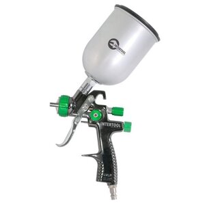 Фарборозпилювач пневматичний LVLP GREEN NEW INTERTOOL PT-0131