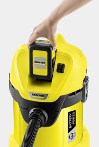 Господарський пилосос Karcher WD 3 BATTERY