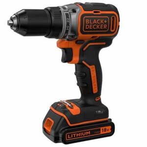 Акумуляторний безщітковий дриль-шурупокрут BLACK+DECKER BL186KB