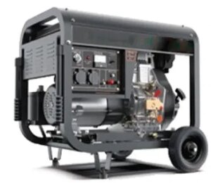 Генератор дизельний портативний EKV-DS-8000ME/D, 7 кВт