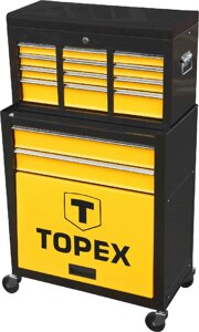 Шафа Topex 79R500 інструментальна, 2 висувні ящики, полиця