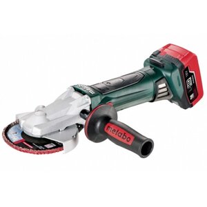 Кутова шліфувальна машина Metabo WF 18 LTX 125 Quick з плоским редуктором