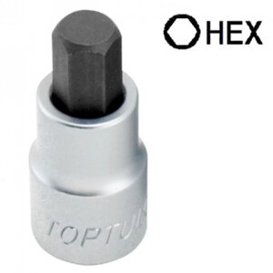 Головка з насадкою HEX 14 мм L79мм 3/4" TOPTUL BCDA2414