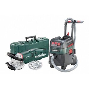 Шліфувальна машина для бетону/каменю Metabo RS 17-125 Abrasiv + ASR 35 L ACP