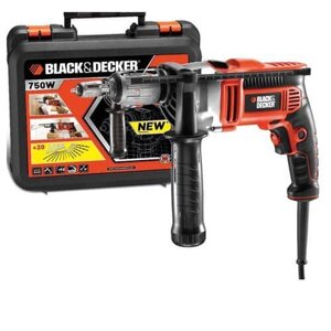 Дриль ударний BLACK+DECKER KR705K