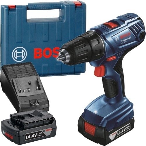 Шурупокрут Bosch GSR 180-LI Professional, 2x2Ah від компанії ПП Король - фото 1