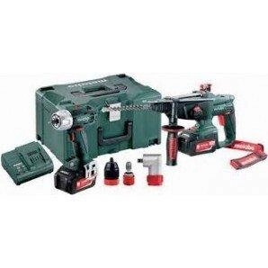 Шурупокрут і перфоратор Metabo Combo Set 2.3.2 18 V BSLTQ+KHA від компанії ПП Король - фото 1