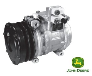 Компрессор кондиционера AZ44541 John Deere A2 12V. SE501821/SE503063/AL176857/AZ48479/65212003), JD2258/2266/2064