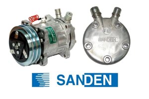 Компресор кондиціонера Sanden SD5H14 Model 6626, 6664 24V.