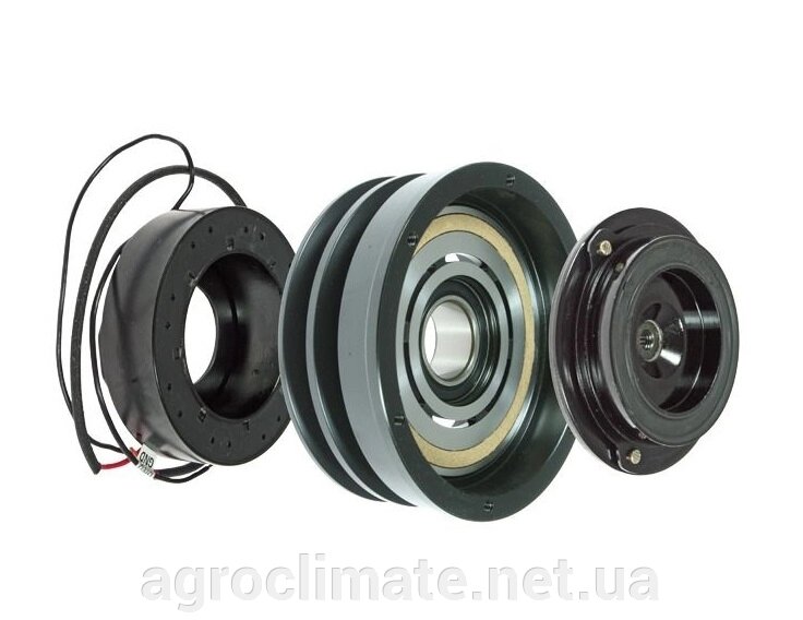 Муфта компресора Denso 10PA15C/17С/20С А2 132 мм. 12V AZ44541, CA140,  22-11296 (Шків/ магніт/ притискна) від компанії Agroclimate - фото 1