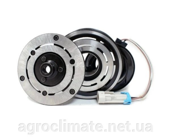 Муфта компресора кондиціонера SANDEN SD6V12 6PK, 110 MM., 12V AUDI, SEAT, SKODA, VOLKSWAGEN (У зборі) від компанії Agroclimate - фото 1