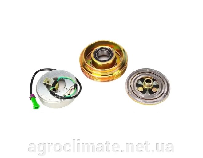 Муфта компресора кондиціонера VALEO, ZEXEL DCV-17, DCW-17 4PK 118 MM., 12V AUDI, VOLKSWAGEN (У зборі) від компанії Agroclimate - фото 1