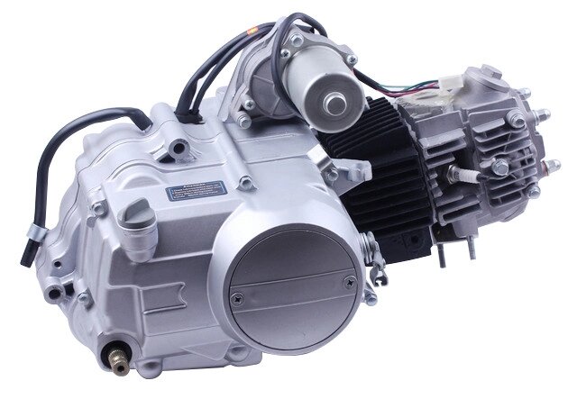 Двигун 110CC — Дельта/Альфа/Актив, механіка + ел. стартер — без карбюратора від компанії все навісне - фото 1