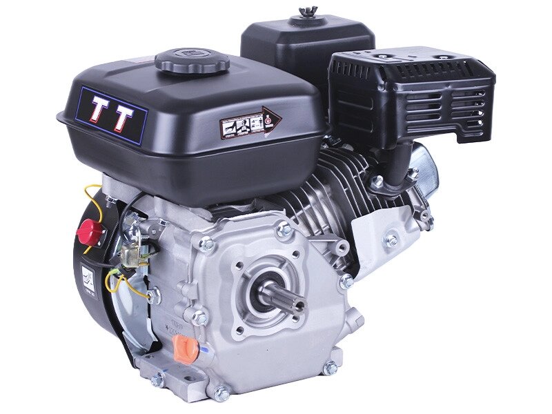 Двигун 170F — бензин (під шліци діаметр 20 мм) (7 к. с.) TТ від компанії все навісне - фото 1