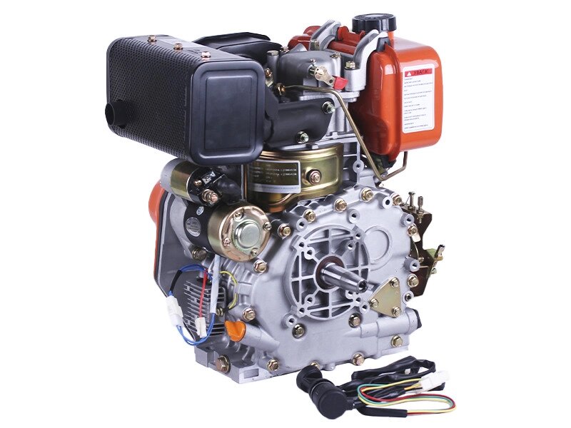 Двигун 178FE — дизель (під конус) (6 л. с.) з електростартером від компанії все навісне - фото 1
