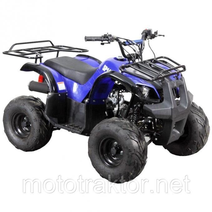 Квадроцикл SPARK SP110-3 NEW (синий, черный) ##от компании## Всё навесное - ##фото## 1