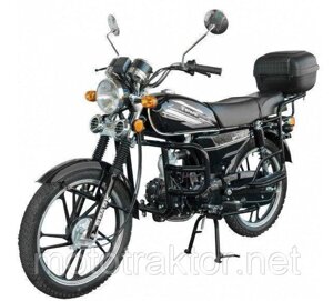 Мотоцикл SP110-2w Альфа (4т., 110см3, 3 фари, задній багажник, підніжка)