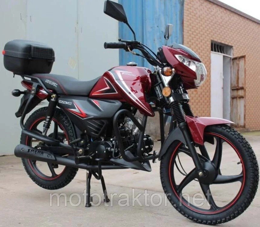 Мотоцикл Spark SP125C-2C в сборе с доставкой ##от компании## Всё навесное - ##фото## 1