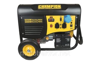 Генератор Champion CPG6500E2-EU 5.0kW 220V бензин