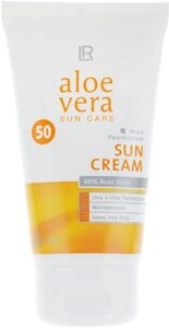 Aloe Vera Sun сонцезахисний крем SPF 50 від LR