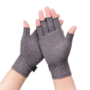 Турмалінові компресійні рукавички від артриту пальців кисті з біофотонами