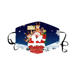 Захисна турмалінова маска «Різдвянський  Дед Мороз»