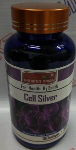 Рідкі капсули Cell Silver (Кліткове срібло" для відновлення життєвих сил