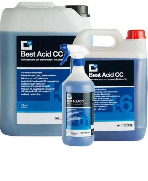 Кислотний очисник для конденсаторів BEST ACID COND CLEANER 5 л ( РОЗБАВЛЕННЯ 1:6) ( AB1212. P.01) від компанії "Все для холоду" - фото 1