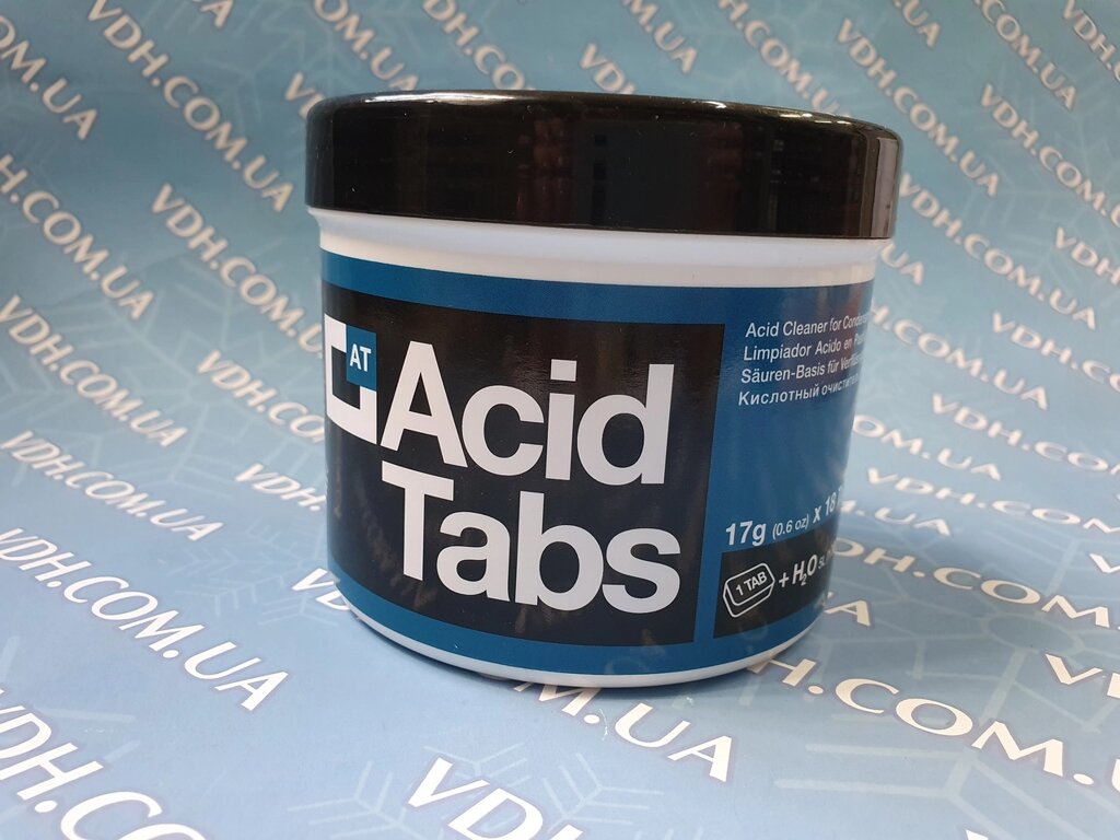 Кислотний очисник для конденсаторів у таблетках ACID TABS AB1102.01. JA від компанії "Все для холоду" - фото 1