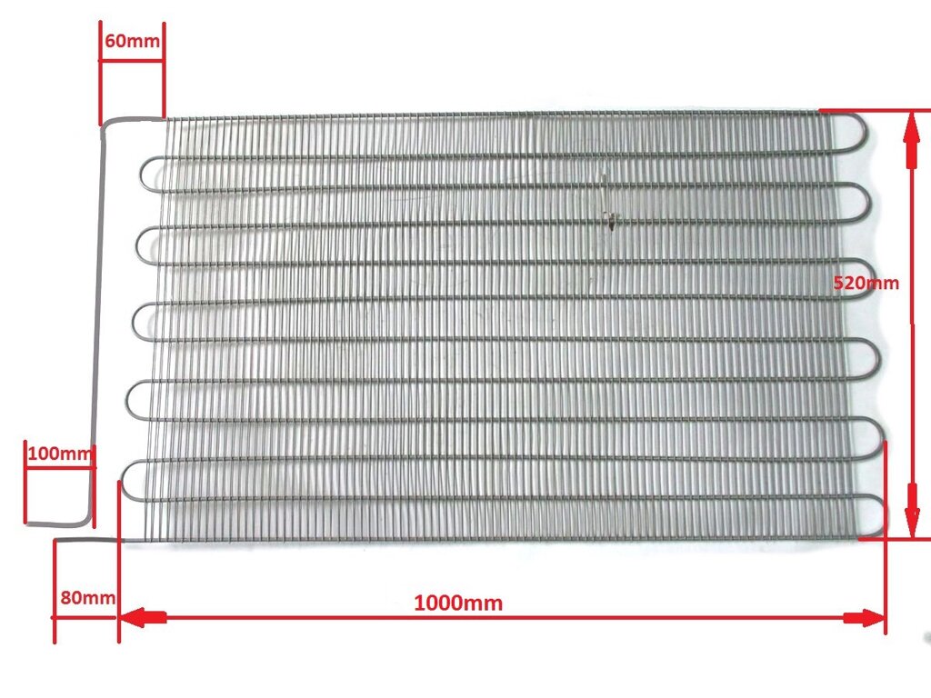 Конденсатор (1000/520 мм) від компанії "Все для холоду" - фото 1