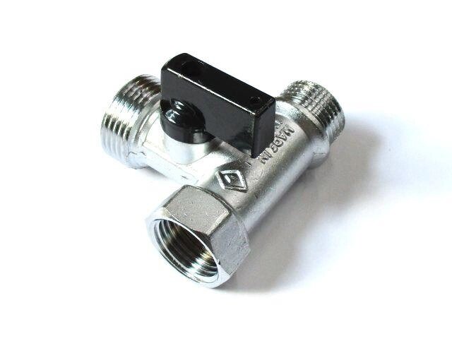 Кран для пральної машини M-M-F 1/2"-3/4"-1/2" Bugatti від компанії "Все для холоду" - фото 1