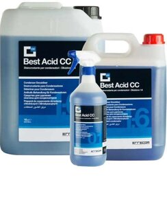 Кислотний очисник для конденсаторів BEST ACID COND CLEANER SPRAY 1 л з розпилювачем (AB1044. K. S1)