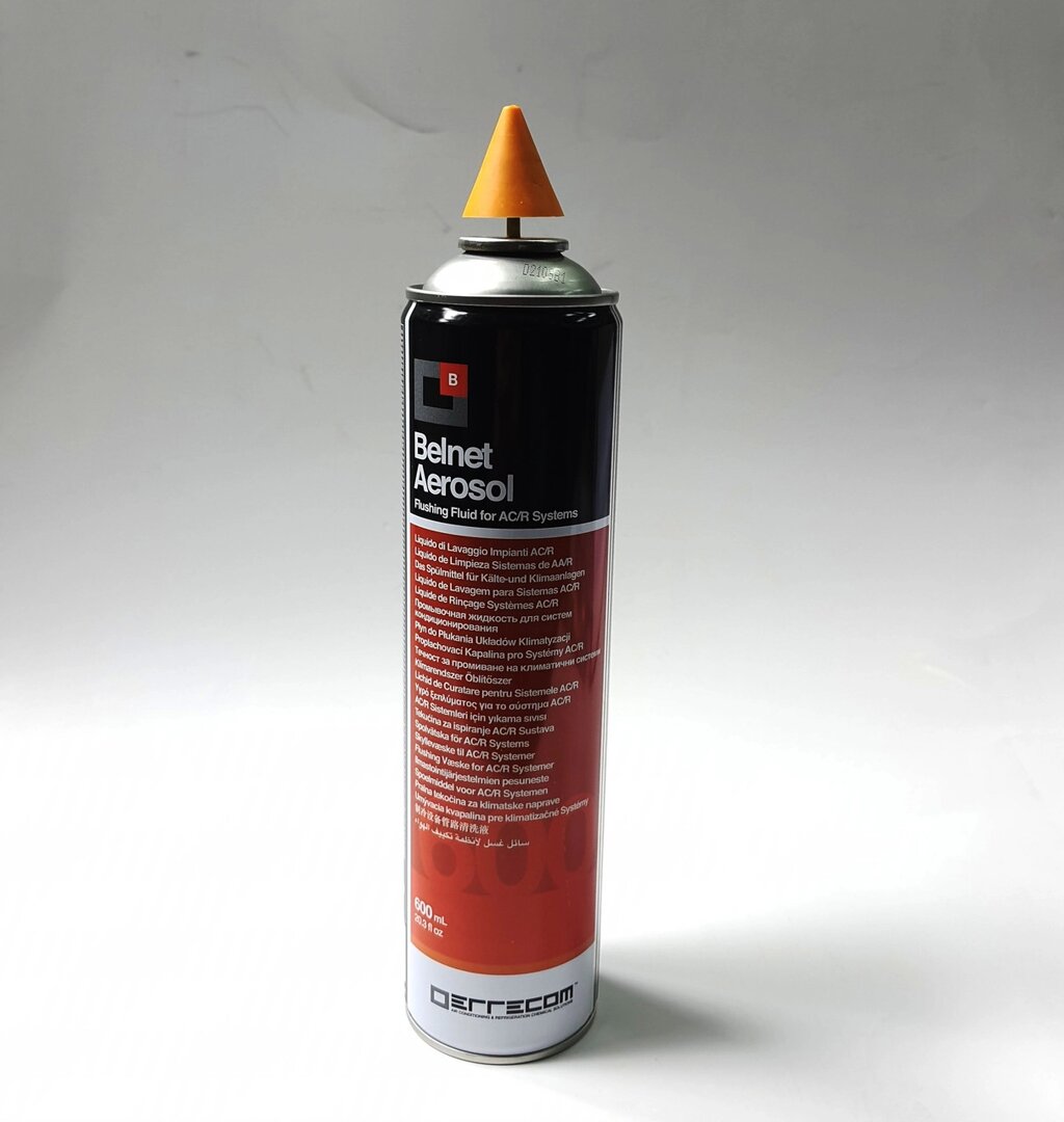 Промивальний розчин Errecom BELNET AEROSOL — 600ML (з конусом) (TR1009. U.M0) від компанії "Все для холоду" - фото 1