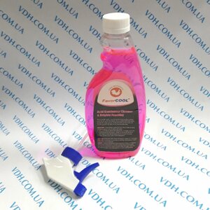 Засіб очищення кондиціонерів спрей FavorCool Sb-920 (0,5л.) (кислотне спінення) рожевий