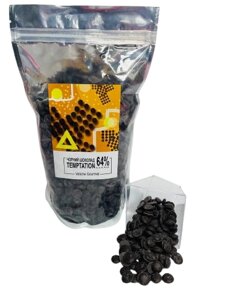 Бельгійський шоколад Veliche Gourmet Чорний Dark Temptation 64 100 грам