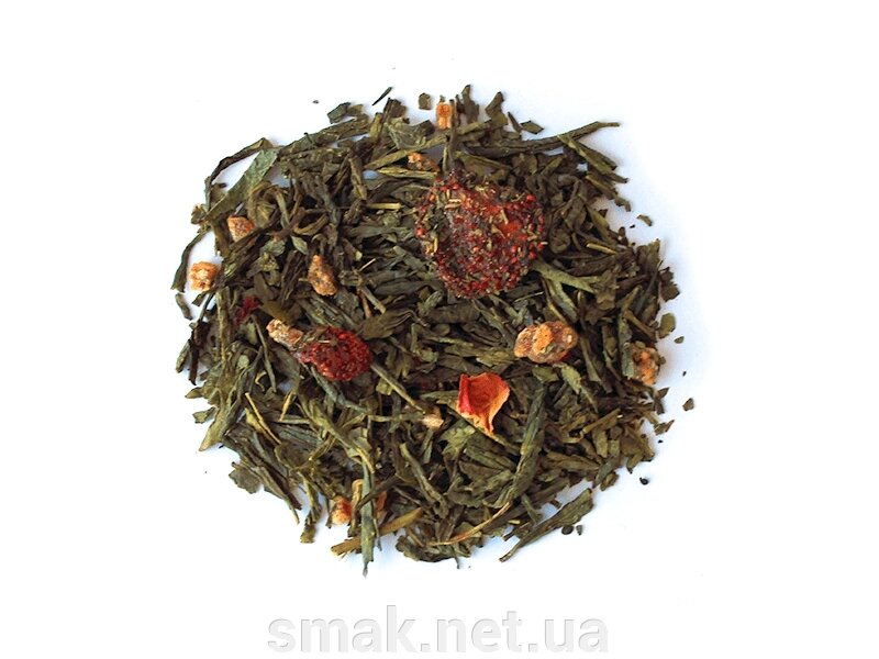 Чай розсипний Інжир і Полуниця 100 грам від компанії Інтернет магазин "СМАК" - фото 1