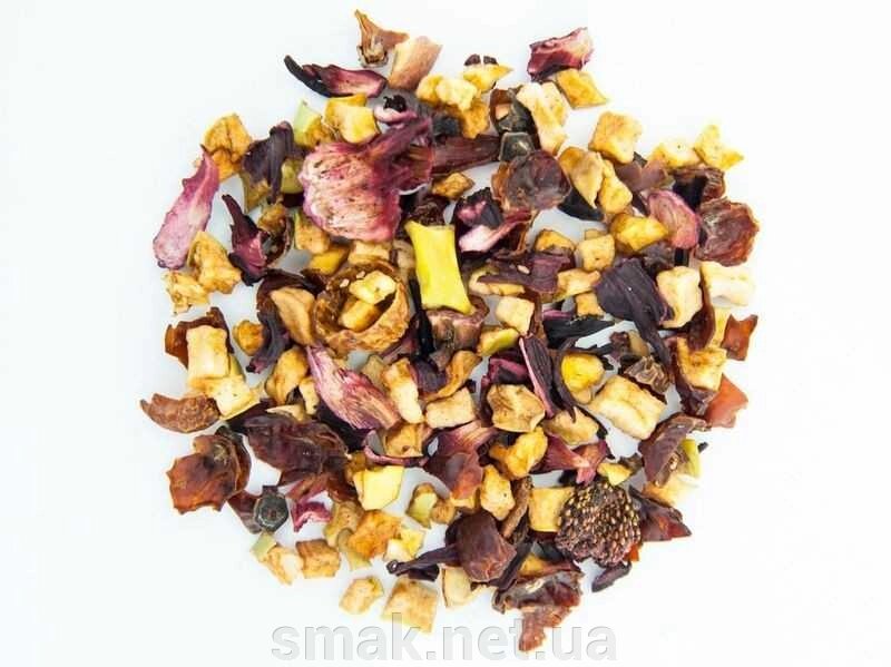Чай розсипний Полуничний зефір 100 грам від компанії Інтернет магазин "СМАК" - фото 1