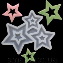 Форма для зірки Lollipops з 3x від компанії Інтернет магазин "СМАК" - фото 1