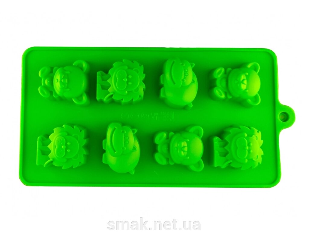 Форма силікон для цукерок Звірята від компанії Інтернет магазин "СМАК" - фото 1