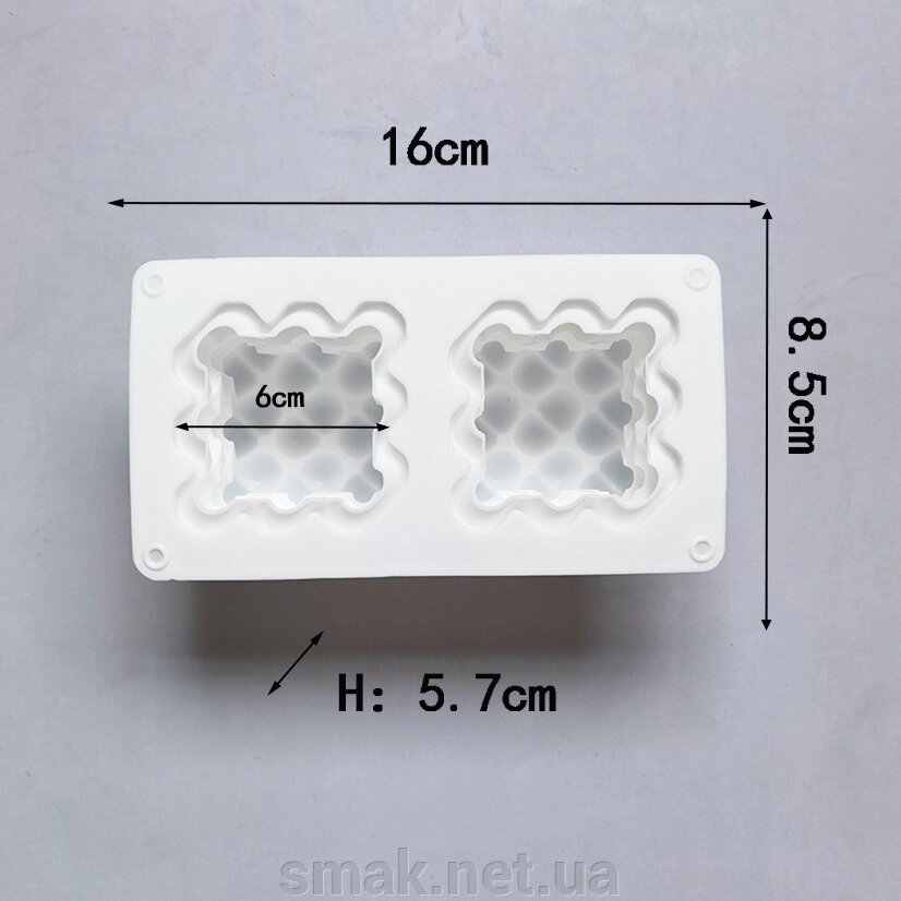Форма силіконова атома 2 від компанії Інтернет магазин "СМАК" - фото 1