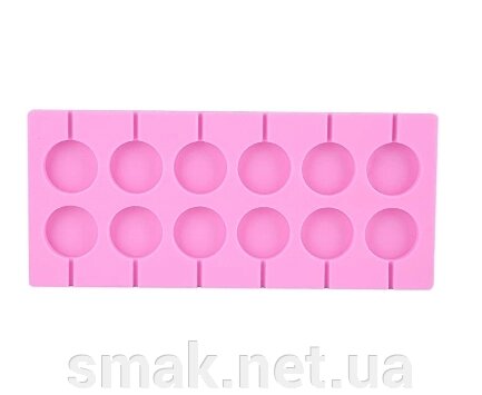 Форма силіконова для льодяників Lolli Pop із 12 шт. від компанії Інтернет магазин "СМАК" - фото 1