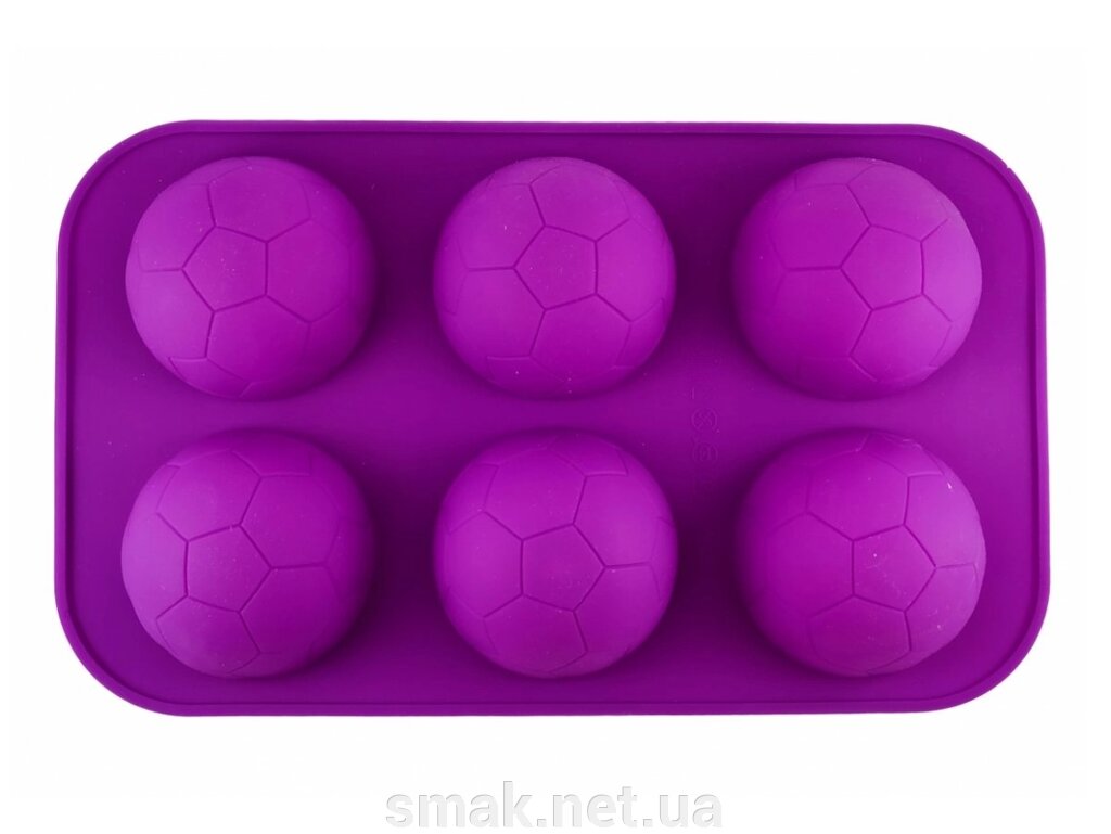 Форма силіконова футбольний м'яч від компанії Інтернет магазин "СМАК" - фото 1