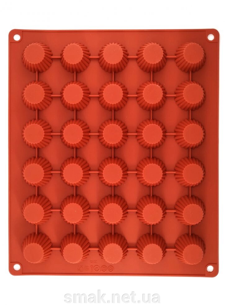 Форма силіконова Кекси міні від компанії Інтернет магазин "СМАК" - фото 1