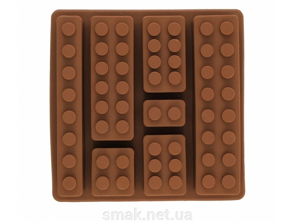 Форма Силіконова Лего 2 Маленька від компанії Інтернет магазин "СМАК" - фото 1