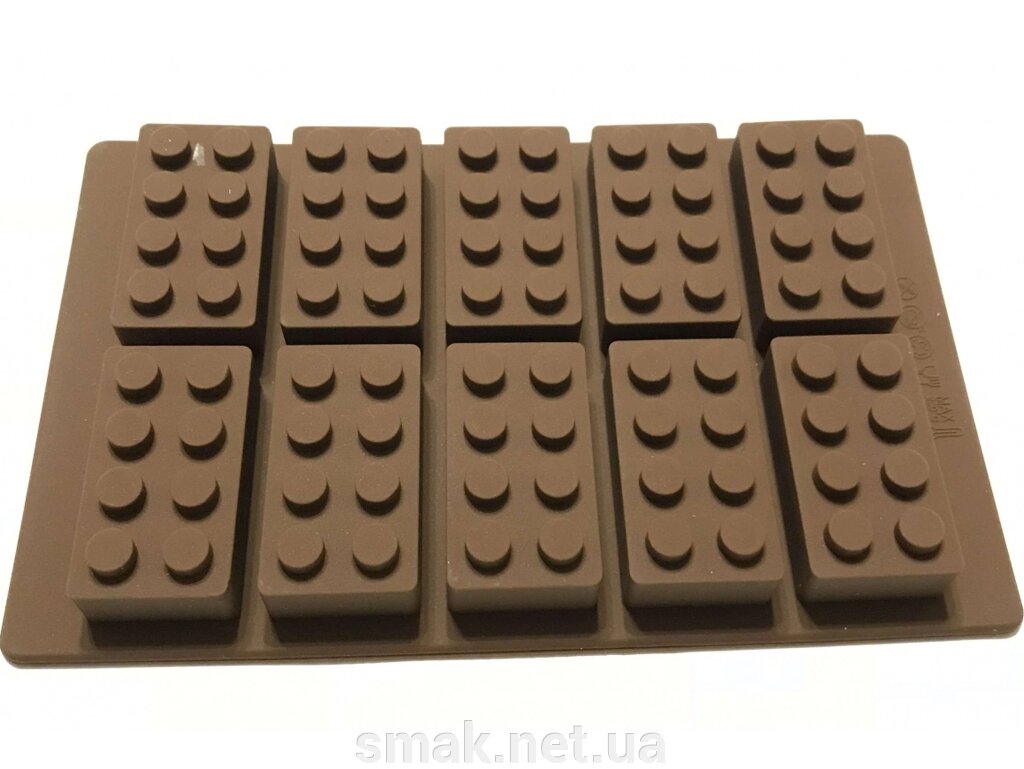 Форма силіконова Лего велика від компанії Інтернет магазин "СМАК" - фото 1